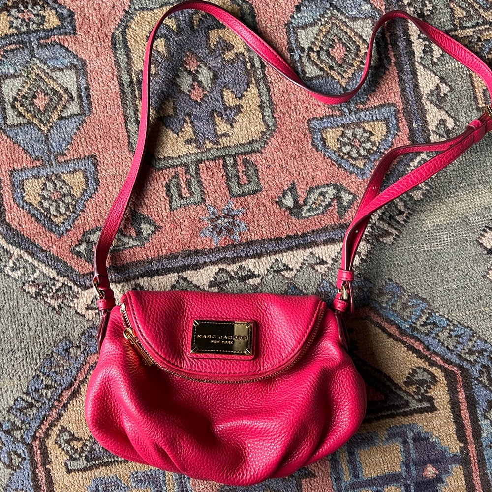 Marc Jacobs leather crossbody purse
